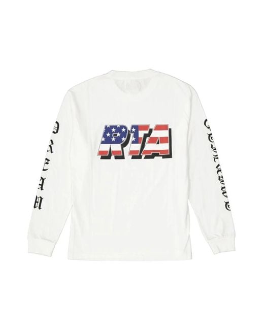 Sweatshirts RTA de hombre de color White