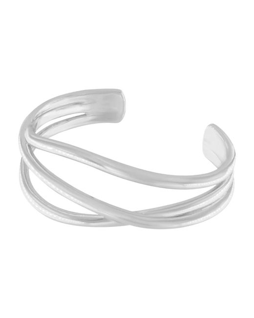 Dansk Copenhagen White Robustes Skandinavisches Wasserdichtes Manschettenarmband