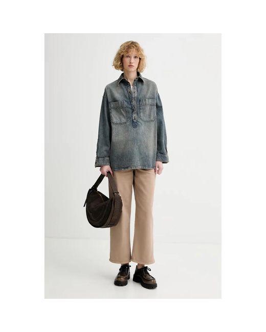 Denim Shirts di Zadig & Voltaire in Gray