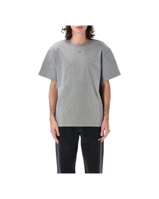 M I S B H V Gepolstertes schulter-fußball-t-shirt in Gray für Herren