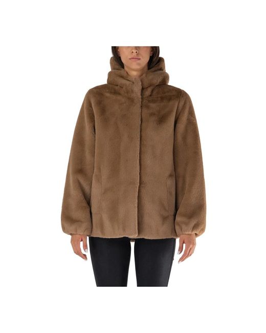Betta Corradi Winter Jackets in het Brown