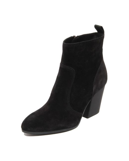 Hogan Black Heeled Boots