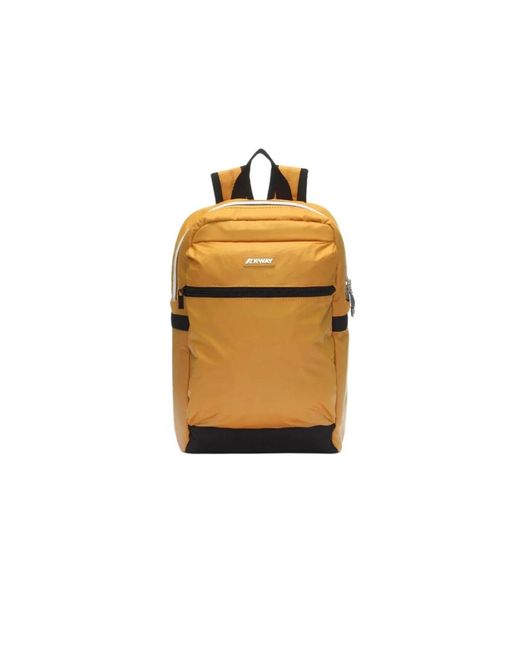 Backpacks di K-Way in Yellow da Uomo