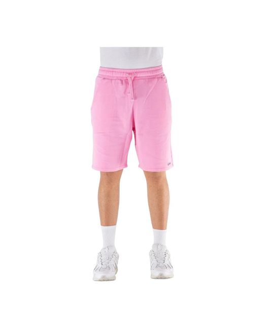 Mc2 Saint Barth Pink Casual Shorts for men