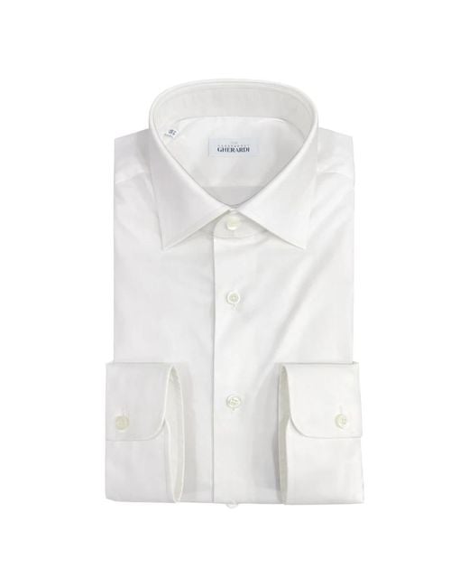 Alessandro Gherardi White Formal Shirts for men