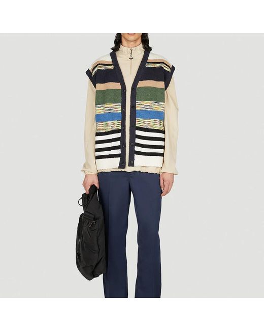 Soulland Multicolor Sleeveless Knitwear for men