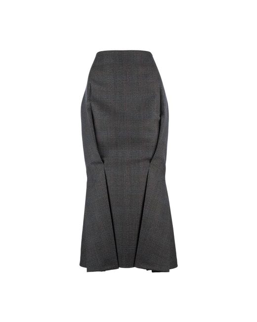 Prada Rokken ,Bruin ,Maxi Rok in het Gray