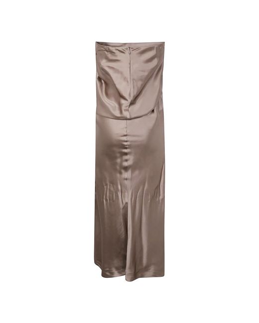 Maxi Skirts Entire studios de color Brown