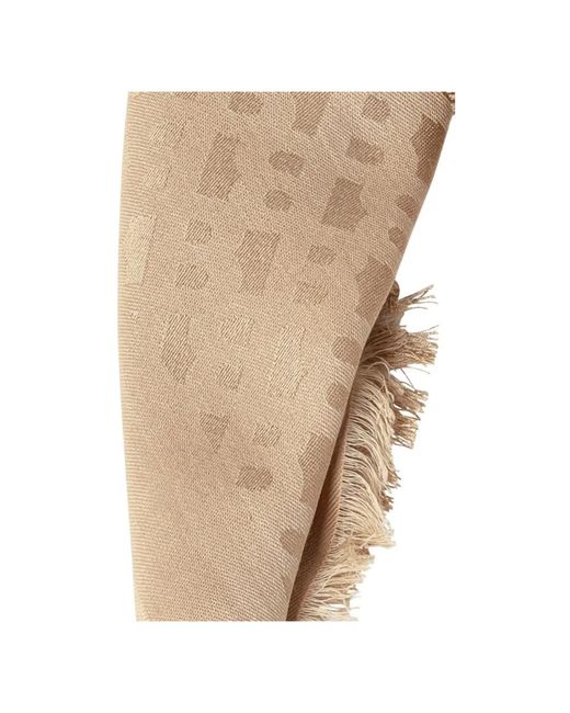 Boss Natural Monogram-Schal