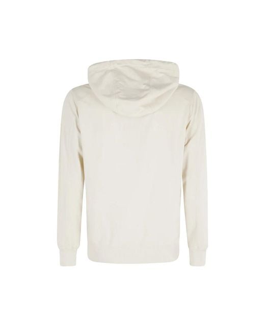 C P Company White Zip-Throughs for men