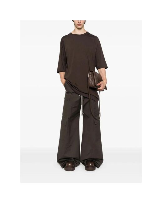Wide Trousers Rick Owens de hombre de color Brown