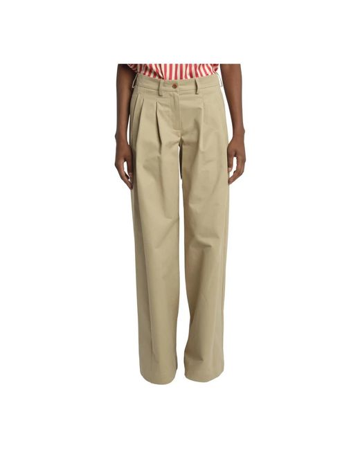 Jejia Natural Wide Trousers