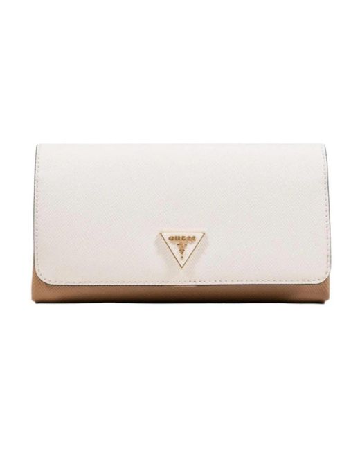 Guess White Cross Body Bags