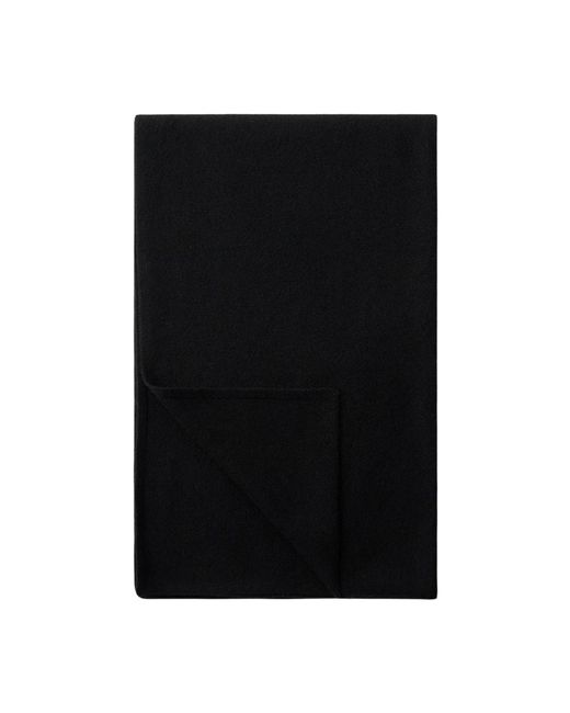 Winter Scarves di Soft Goat in Black