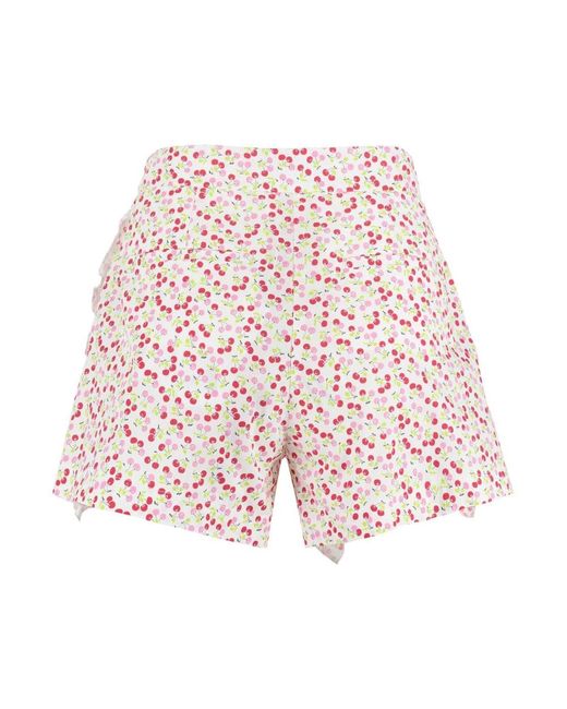 Short Shorts MSGM en coloris Red