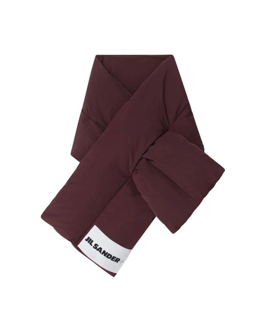 Jil Sander Wärmeschal Mit Gänsedaunen in Purple für Herren