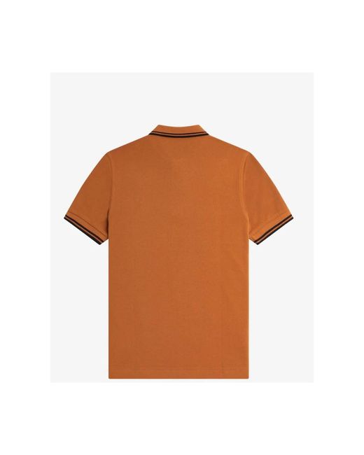Fred Perry Brown Polo Shirts for men