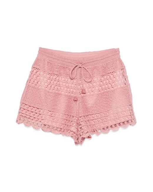 Zimmermann Pink Short Shorts