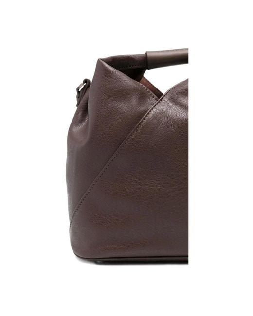 MM6 by Maison Margiela Brown Handbags