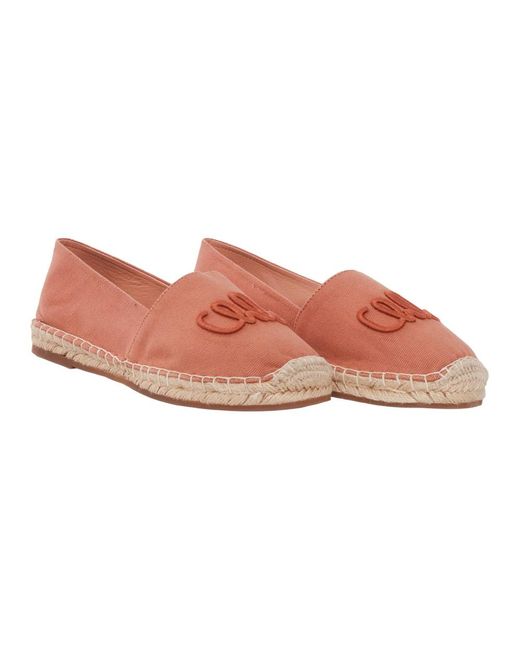 Chloé Pink Isla Espadrilles