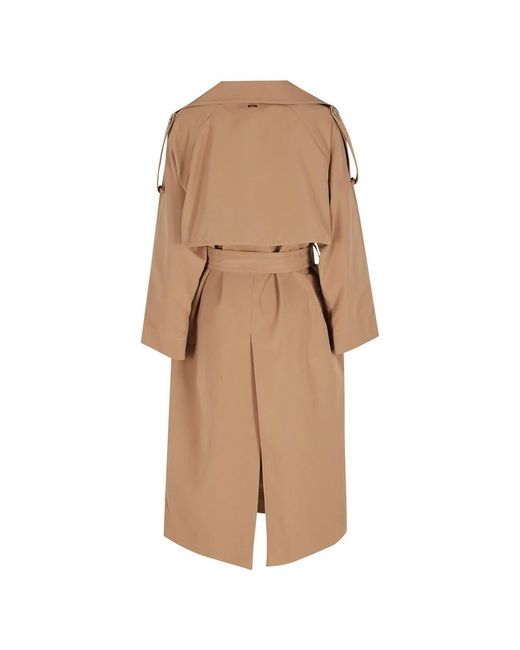 Herno Brown Trench Coats