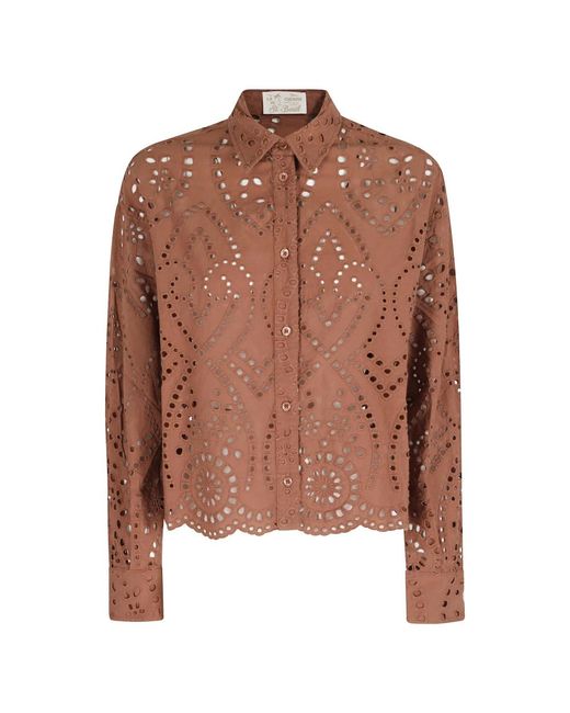 Mc2 Saint Barth Brown Shirts