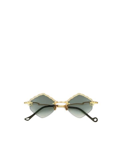 Eyepetizer Green Sunglasses