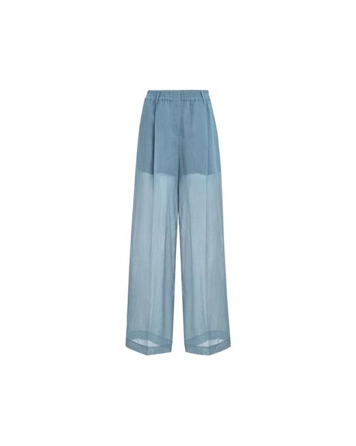 Brunello Cucinelli Blue Trousers