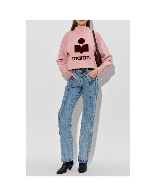 Isabel Marant Blue Straight Jeans