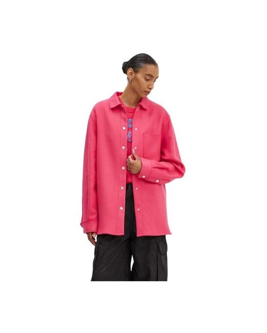 Light Jackets Moschino en coloris Pink