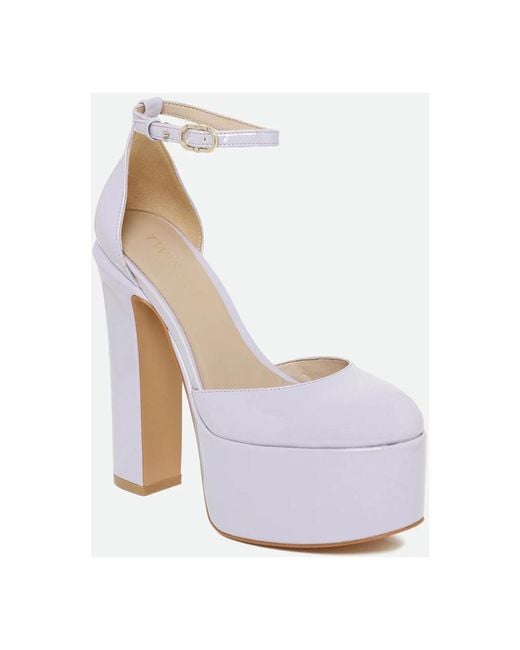 Twinset Pumps in het White