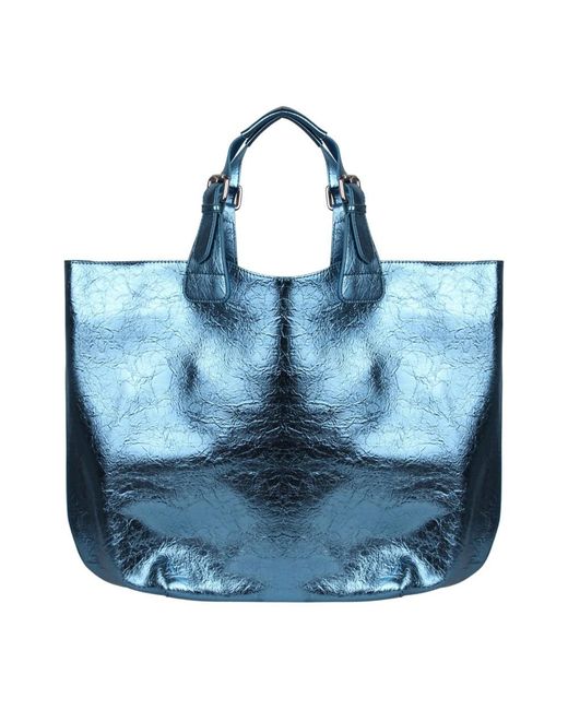 Essentiel Antwerp Blue Tote Bags