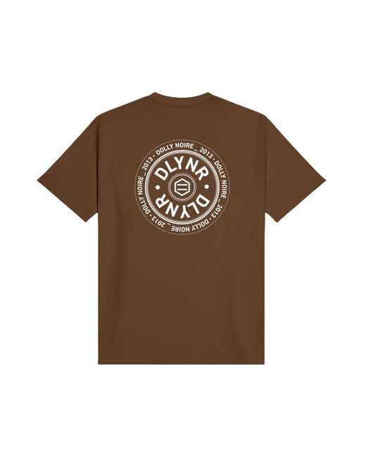 DOLLY NOIRE Brown T-Shirts for men