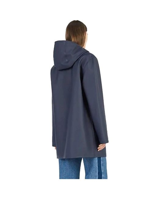 Rains Blue Rain Jackets