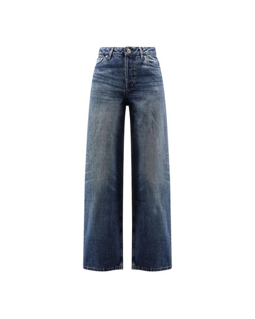 A.P.C. Jeans ,Blauw ,Katoen Elisabeth Jeans in het Blue