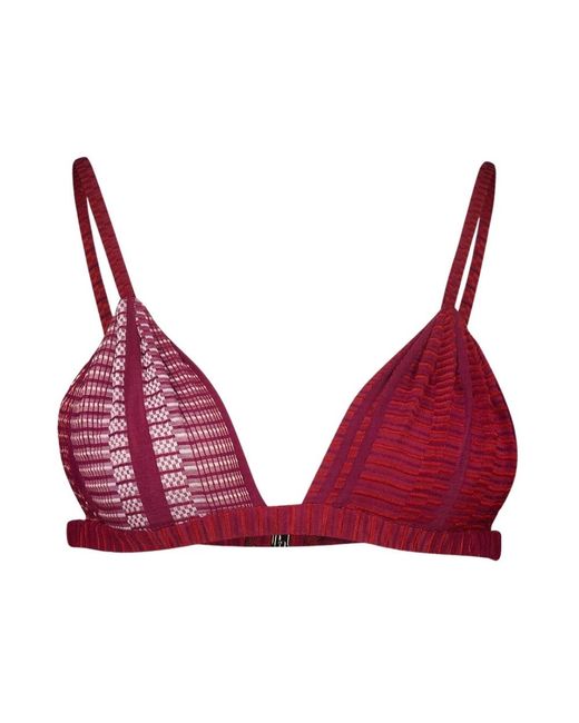 Zeus + Dione Ondergoed ,Veelkleurig ,Rayon Aphrodite Bra in het Red