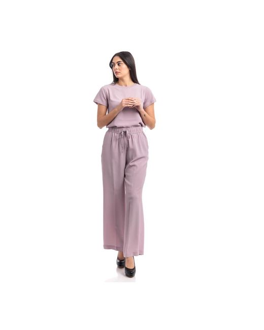 Seventy Purple Wide Trousers