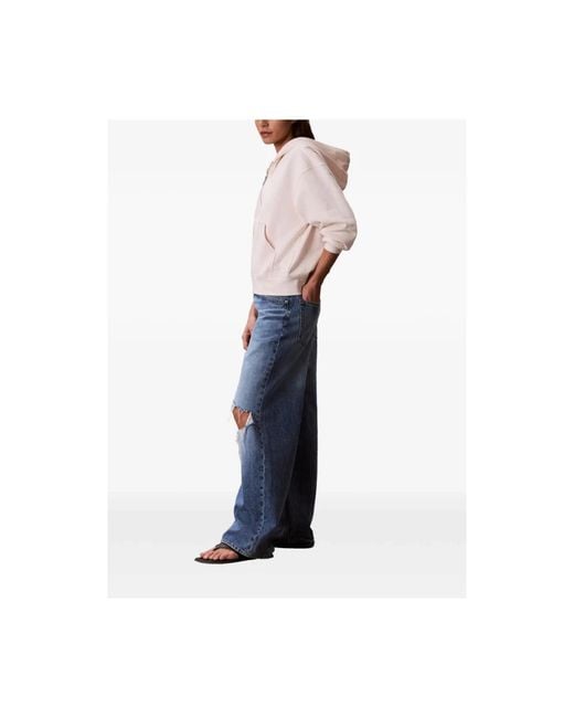 Zip-Throughs Calvin Klein de color Natural