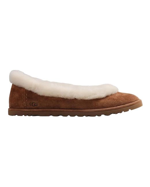 Ballerinas di Ugg in Brown