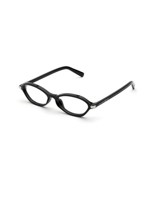 MM6 by Maison Margiela Black Glasses