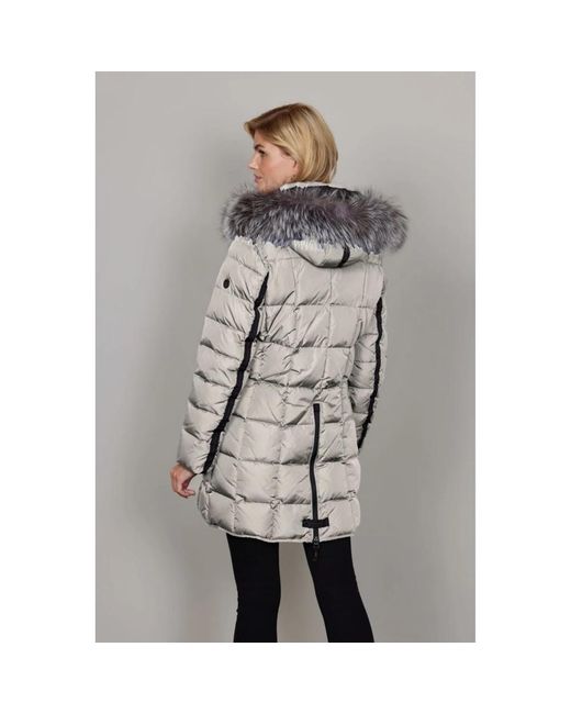 Junge Gray Down Coats