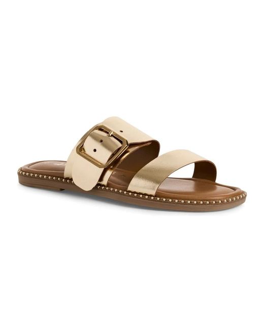 Tamaris Brown Sliders