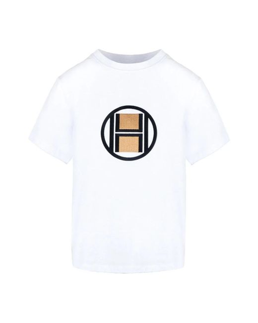 Hèst Tops ,Wit ,T-Shirts in het White