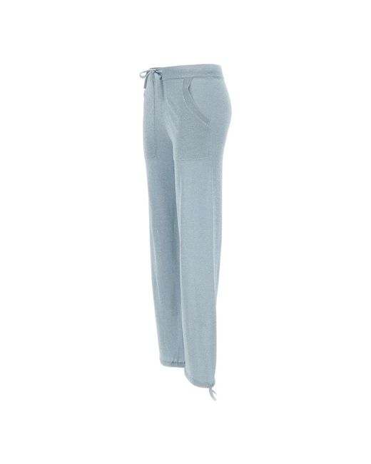 Kangra Blue Straight Trousers