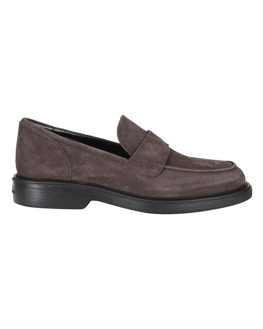 Loafers Hogan pour homme en coloris Brown