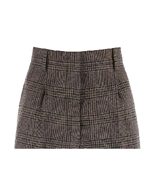 Miu Miu Gray Stylische Hose Für Frauen