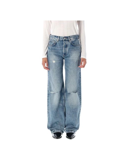Anine Bing Blue Wide Jeans