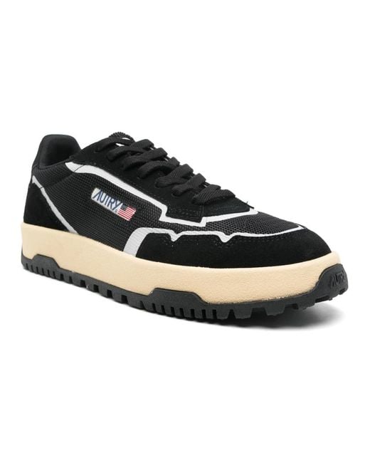 Autry Black Sneakers for men