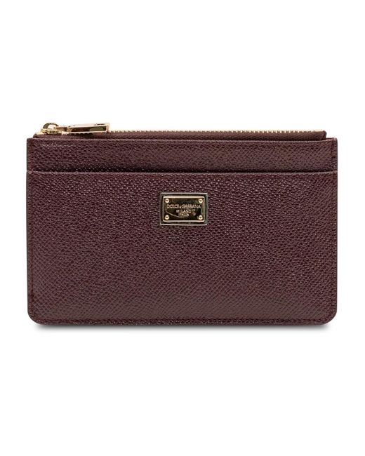 Dolce & Gabbana Purple Wallets & Cardholders