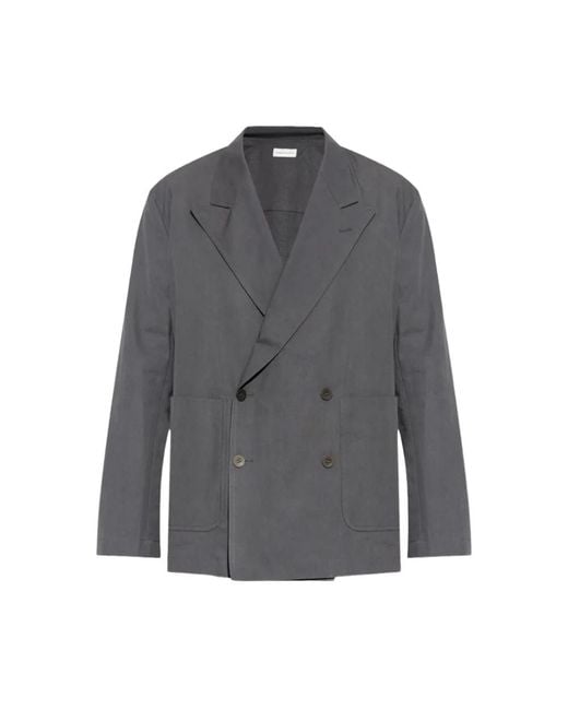 Dries Van Noten Gray Blazers for men